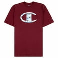 thumbnail image 1 of Champion Big and Tall Shirts for Men – Crewneck Big and Tall T Shirt Graphic Tee Burgundy, 1 of 1