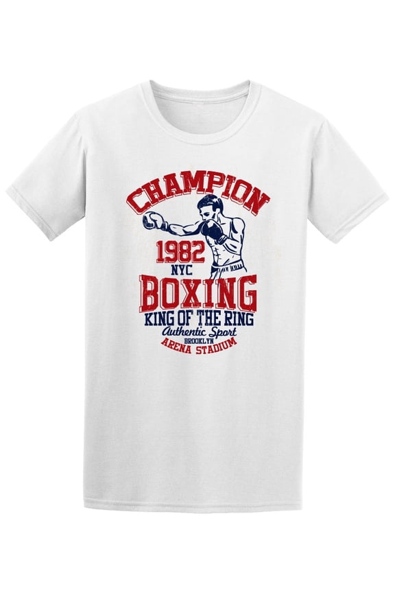 Champion Boxing King Of The Ring T-Shirt Men -Image by Shutterstock, Male x-Large