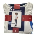 thumbnail image 1 of Champion Boy's Lightweight 2 Piece Tee & Jogger Active Set (White/Navy, 4/5), 1 of 2