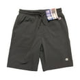 thumbnail image 1 of Champion Boy's Lightweight Pull On Logo Active Shorts (Black, L (10/12)), 1 of 2