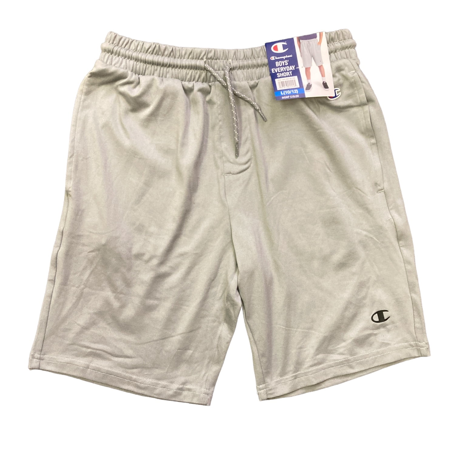 Champion Boy's Lightweight Pull On Logo Active Shorts Champion Boy's Lightweight Pull On Logo Active Shorts