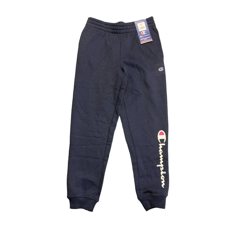 Champion Boy's Standard Fit Powerblend Full Length Fleece Jogger