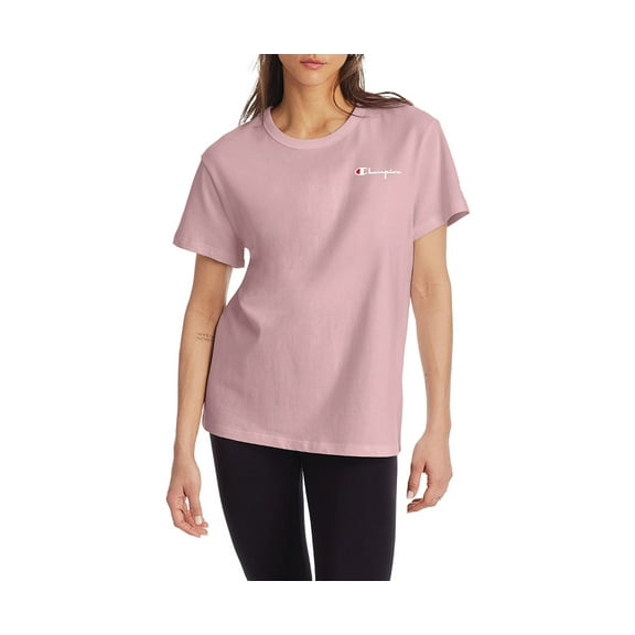 Champion Boyfriend Womens Active Shirts & Tees Size S, Color: Rose Beige