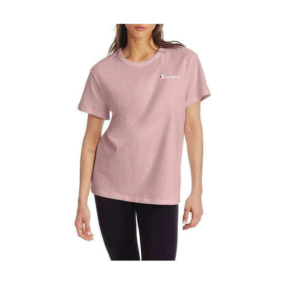 Champion Boyfriend Womens Active Shirts & Tees Size XS, Color: Rose Beige