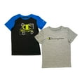 thumbnail image 1 of Champion Boys 2-Pack Moisture Wicking UPF 30 Soft Tagless Tees, 1 of 1