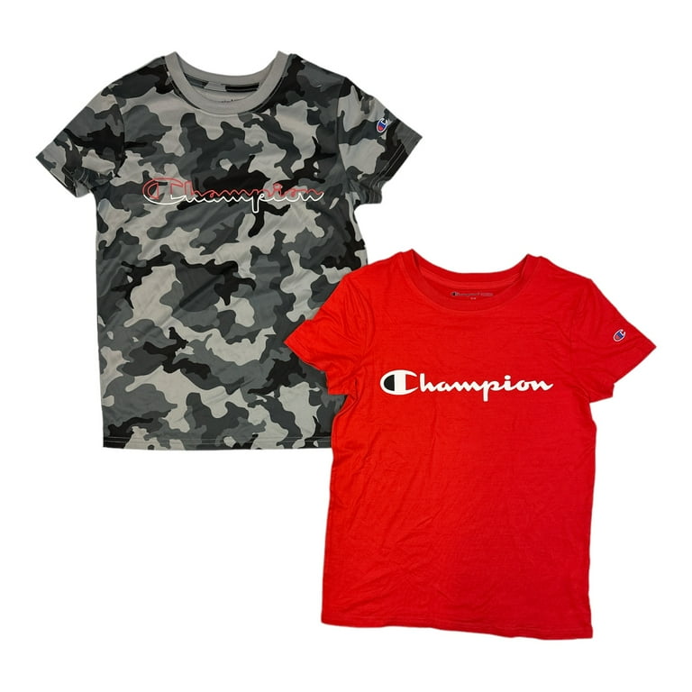 Red camo champion shirt clearance