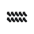 thumbnail image 1 of Champion Boys Cushion Performance+ Kid Ankle Socks, 10 Pack, Sizes S–L, 1 of 5