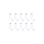 Champion Boys Cushion Performance+ Kid Crew Socks, 10 Pack, Sizes S L