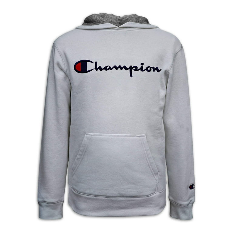 Champion Boys Embroidered Signature Fleece Pullover Hoodie, Sizes 8-20 