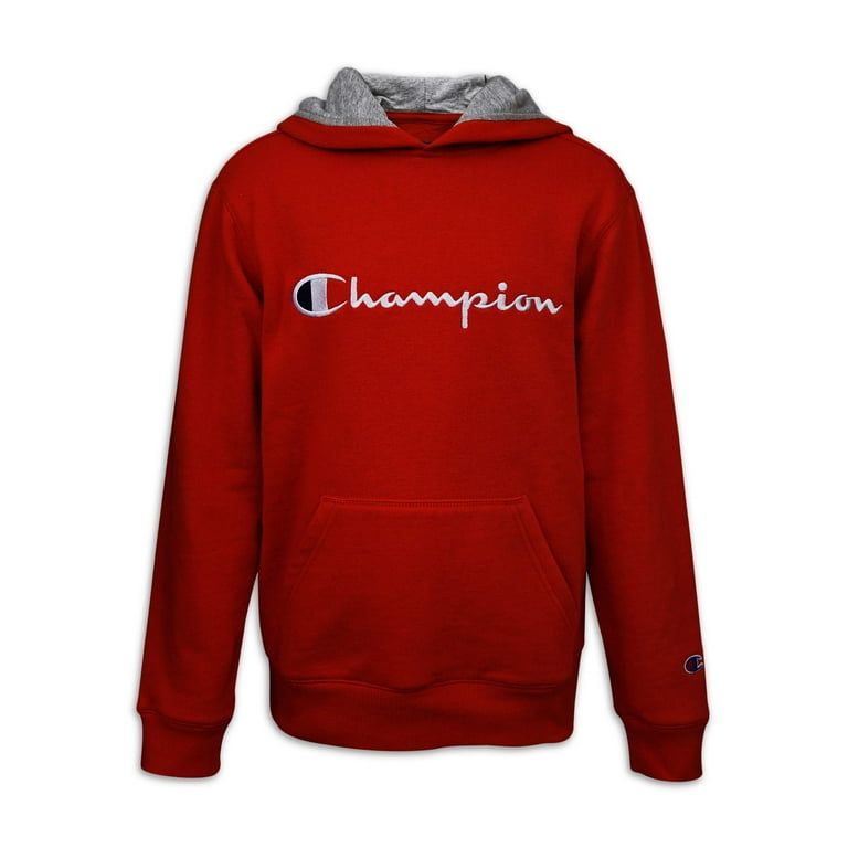 Champion Boys' Embroidered Signature Hoodie