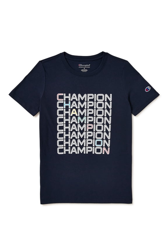 Boys Fashion Logo Short Sleeve T-Shirt, Sizes 8-20
