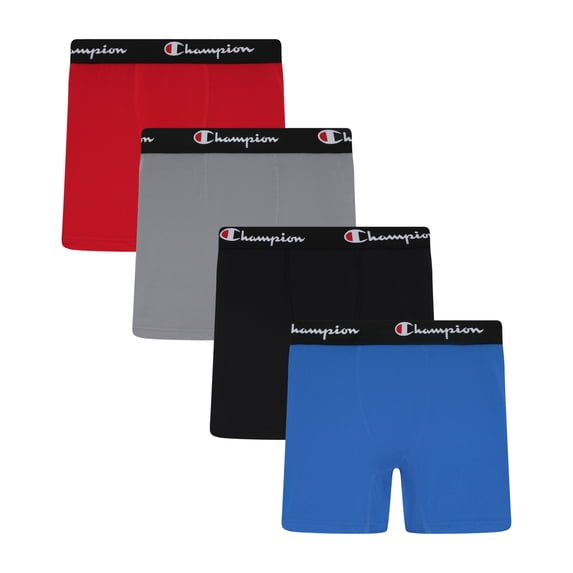 Champion Boys' Performance Mesh Boxer Briefs