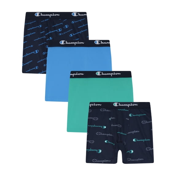 Champion Boys' Performance Mesh Boxer Briefs