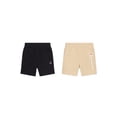 thumbnail image 1 of Champion Boys Shorts 2-Pack - Light Sand and Black - Size 6, 1 of 7