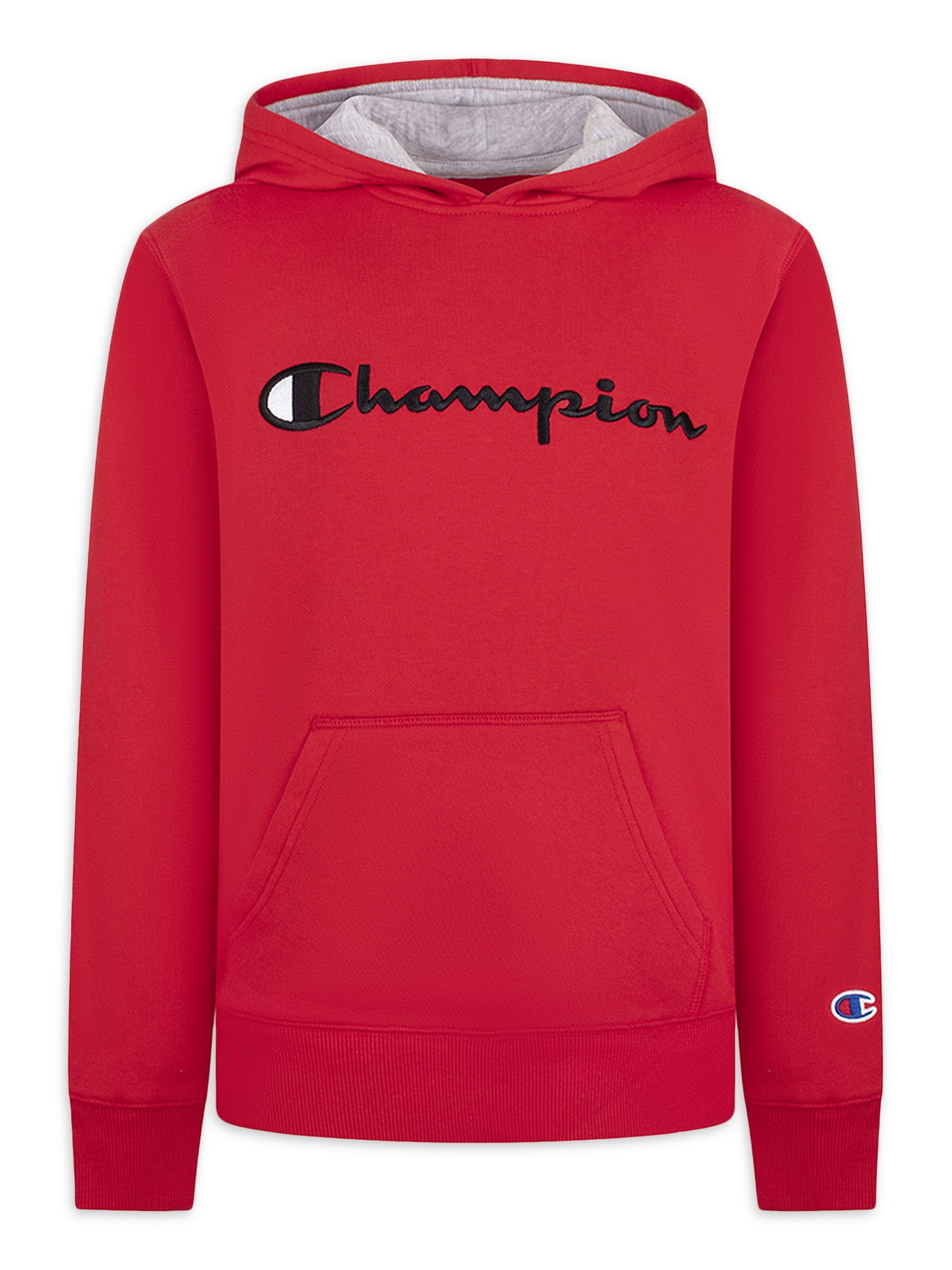 Champion Boys Embroidered Signature Fleece Pullover Hoodie, Sizes 8-20 