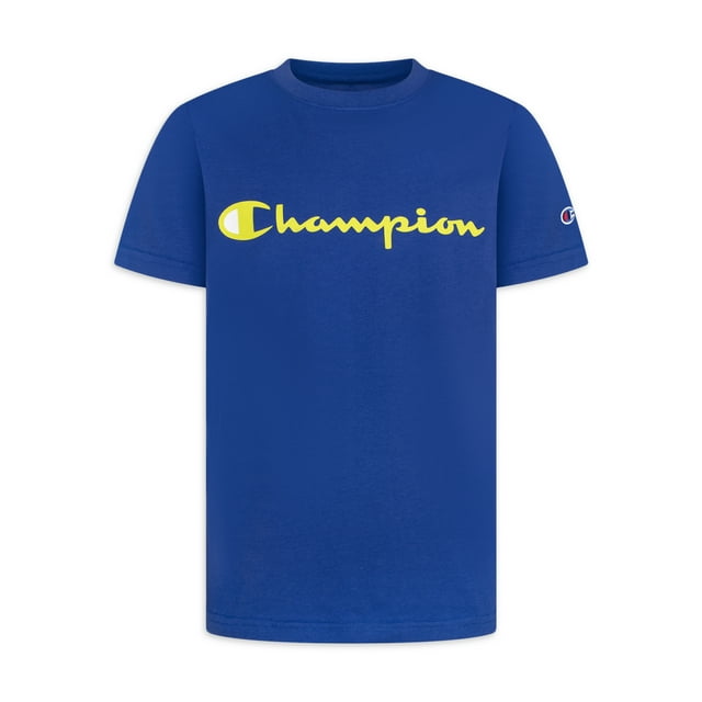 Champion Boys Signature T Shirt Sizes 4 20