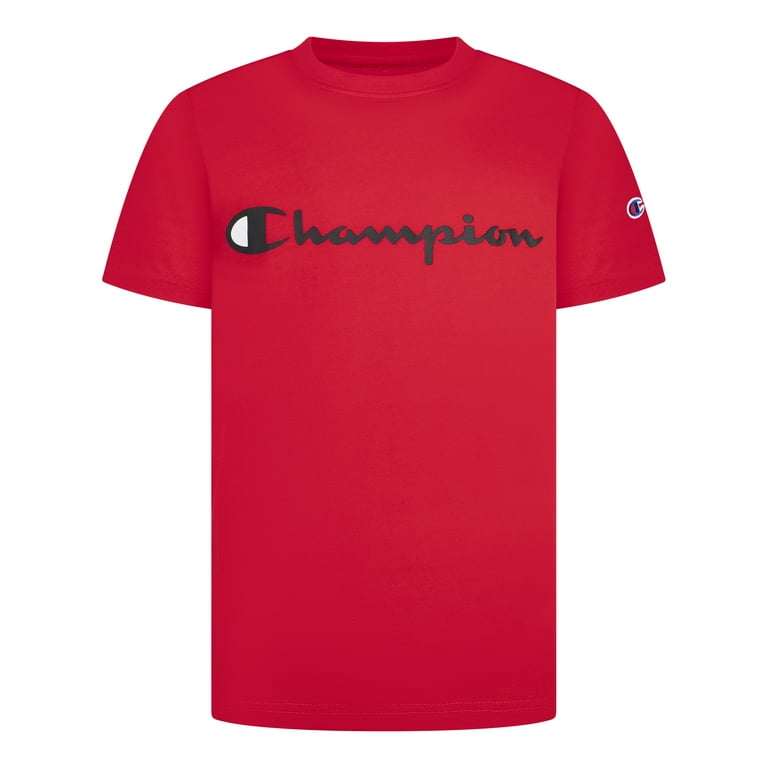Champion Boys Signature T-Shirt, 4-20 - Walmart.com