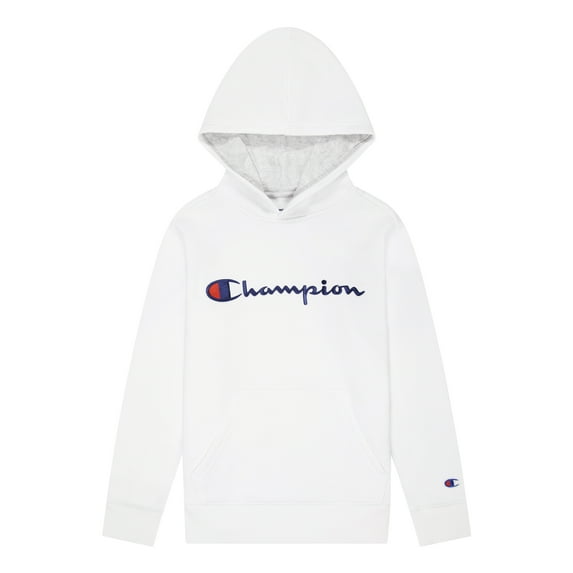 Champion Boys Sweatshirt Fleece Hoodie Pull on Sweatshirt Top