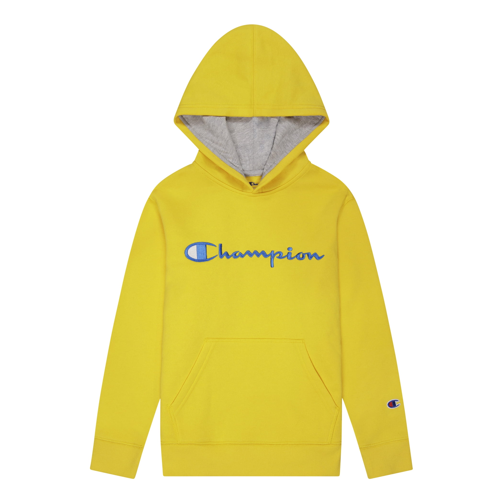 Champion Boys Sweatshirt Fleece Hoodie Pull on Sweatshirt Top