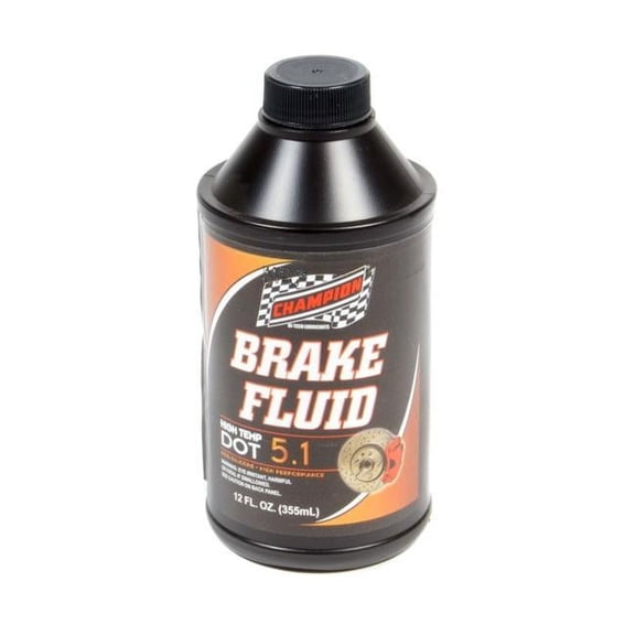 Champion Brand 12 oz Dot 5.1 Synthetic Brake Fluid