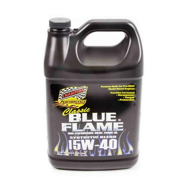 Champion Blue Flame 15W-40 Syn-Blend Diesel Oil