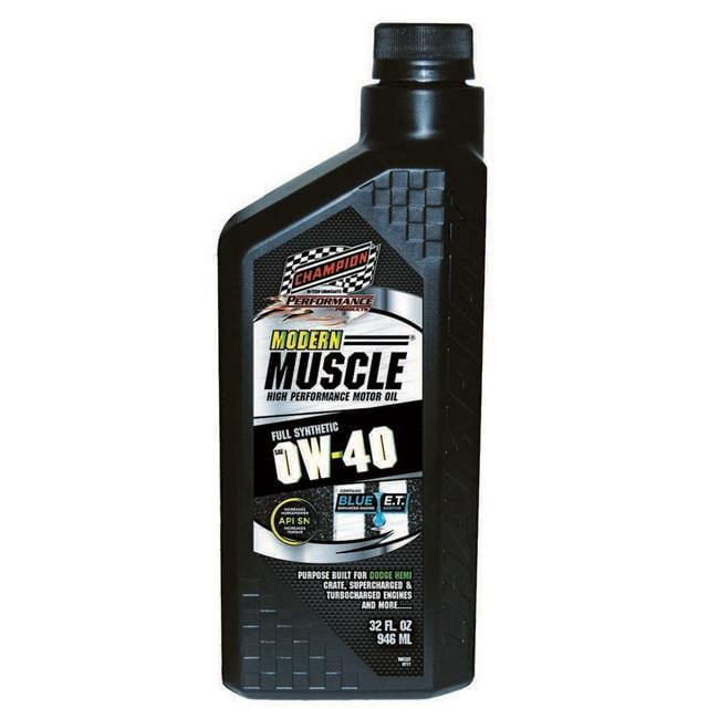Champion Modern Muscle 5W30 Full-Synthetic Oil Champion Modern Muscle 5W30 Full-Synthetic Oil