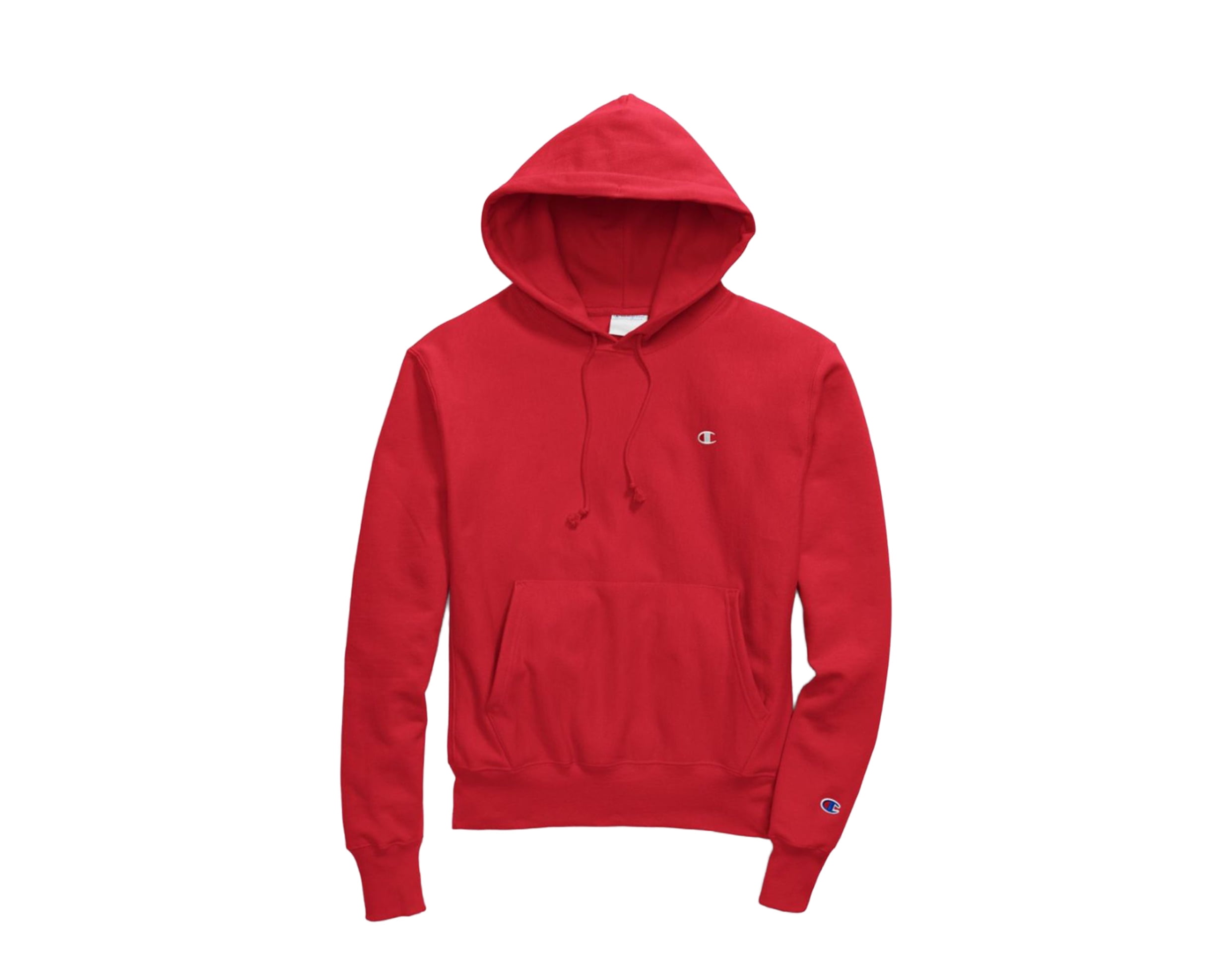 Champion Men's Life Reverse Weave Pullover Hoodie, Red, L