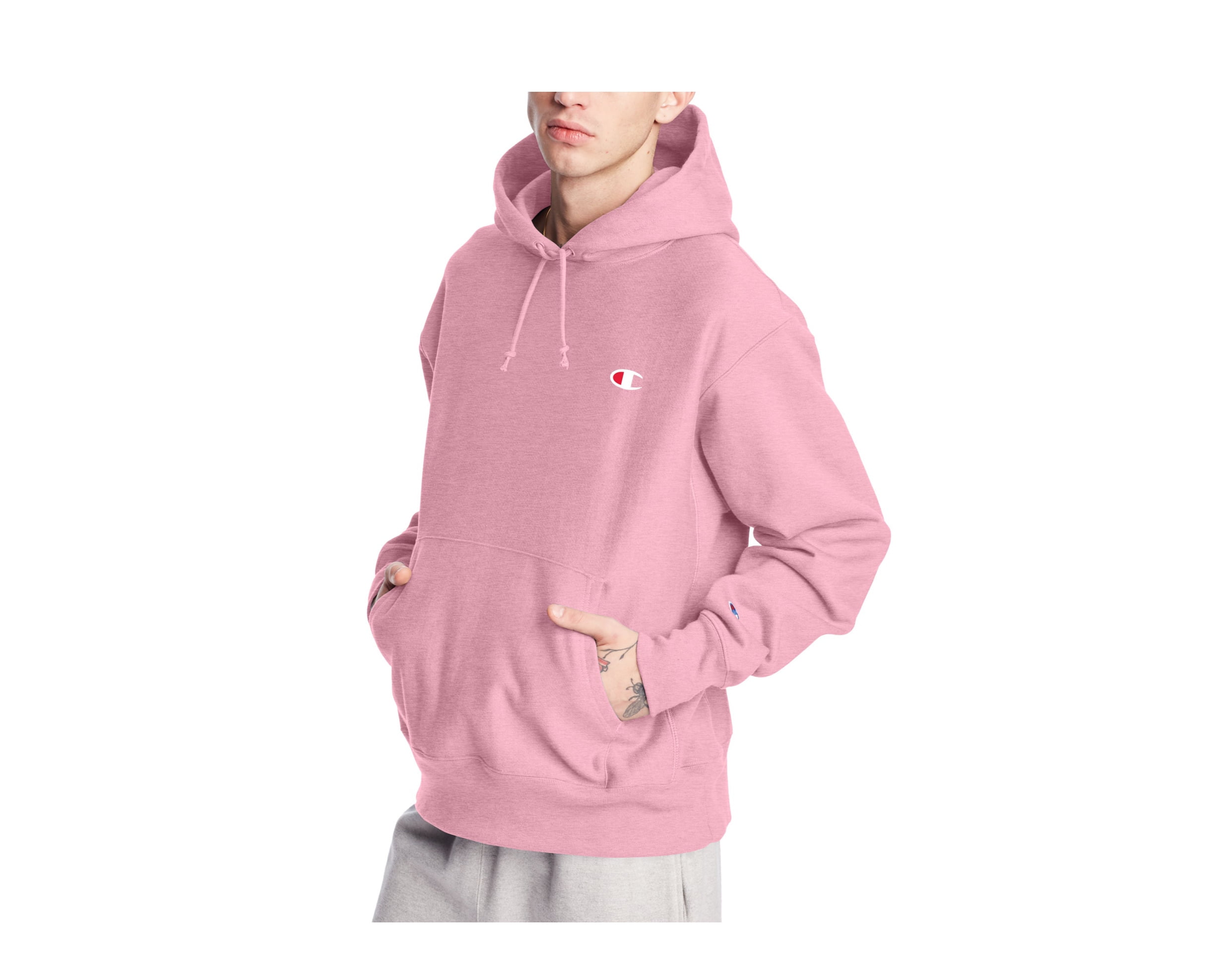 Champion C Life Reverse Weave C Logo Pull Over Men s Hoodie Small Walmart
