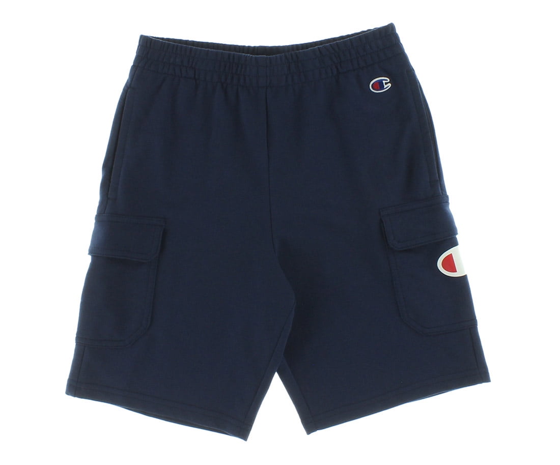 Campana Boys Larry Pack of Two Cotton Terry Shorts - Charcoal Grey and Light Blue