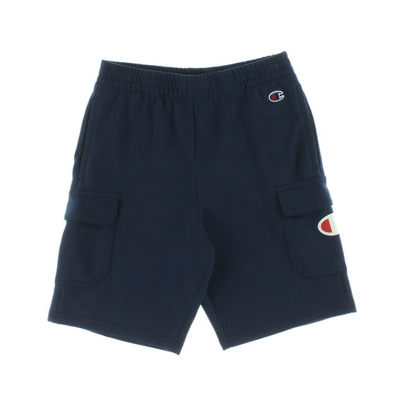 Champion C Logo French Terry Cargo Boys Active Shorts