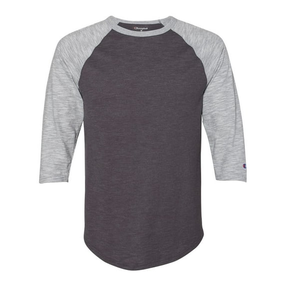 Champion CP75 Adult Ringspun Slub Baseball T-Shirt