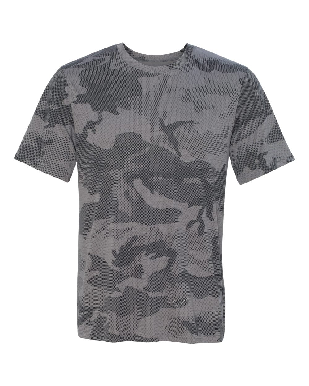 Champion CW22 Double Dry Interlock T Shirt Stone Gray Camo XX