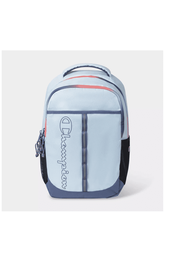 Center Backpack – Light Blue, Laptop Backpack with Padded Straps