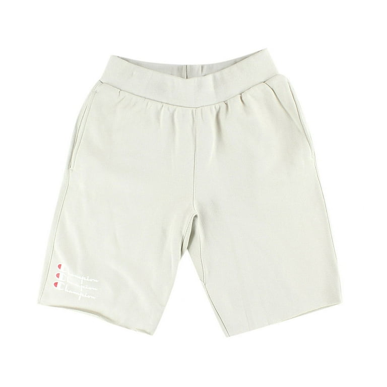 Champion shorts mens white best sale