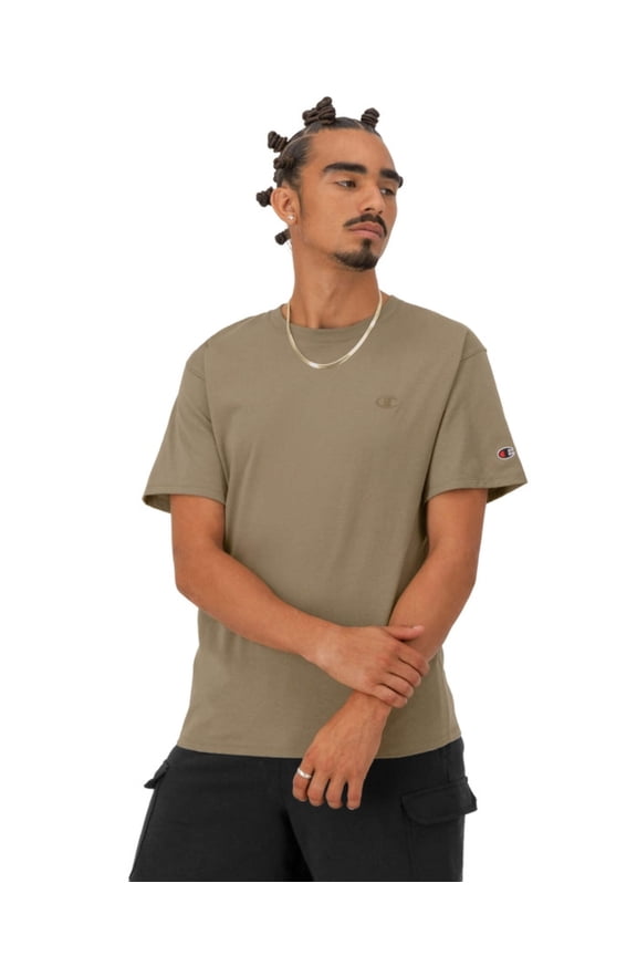 Champion Classic Tee, Embroidered C Logo Soft Suede T0223 AD6T