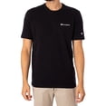 thumbnail image 1 of Champion Comfort Chest Logo T-Shirt, Black, 1 of 5
