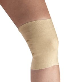 Champion Contour Cut Knee Support, Beige, Small