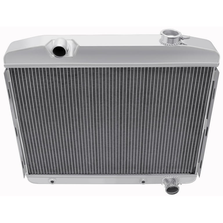 Champion Cooling Systems CC57L6 All-Aluminum Radiator 1957 Chevy