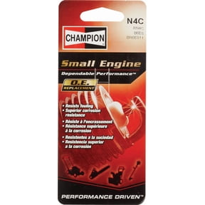 Champion Copper Plus Spark Plug - Pack of 4 Residential Use, Standard Application