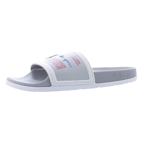 Champion Cs Squish Girls Shoes Size 4, Color: White/Surf/Scarlet