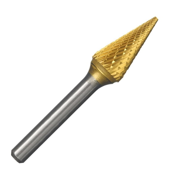 Champion Cutting Tool Sm4 Double Cut Tin Carbide Burr