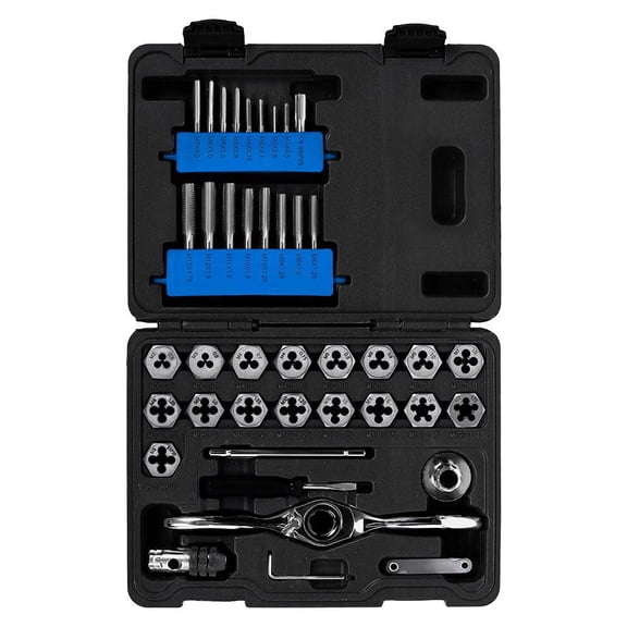 Champion Cutting Tool Tap And Die Set Unc, Unf, 40Pc