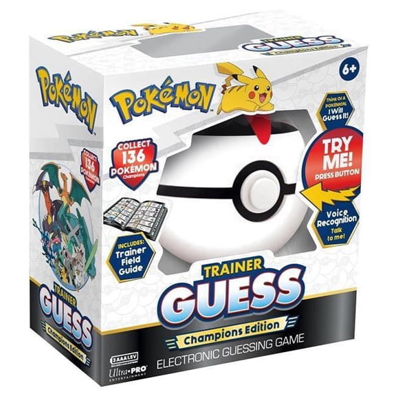 Champion Edition Pokemon Trainer Guess Board Game