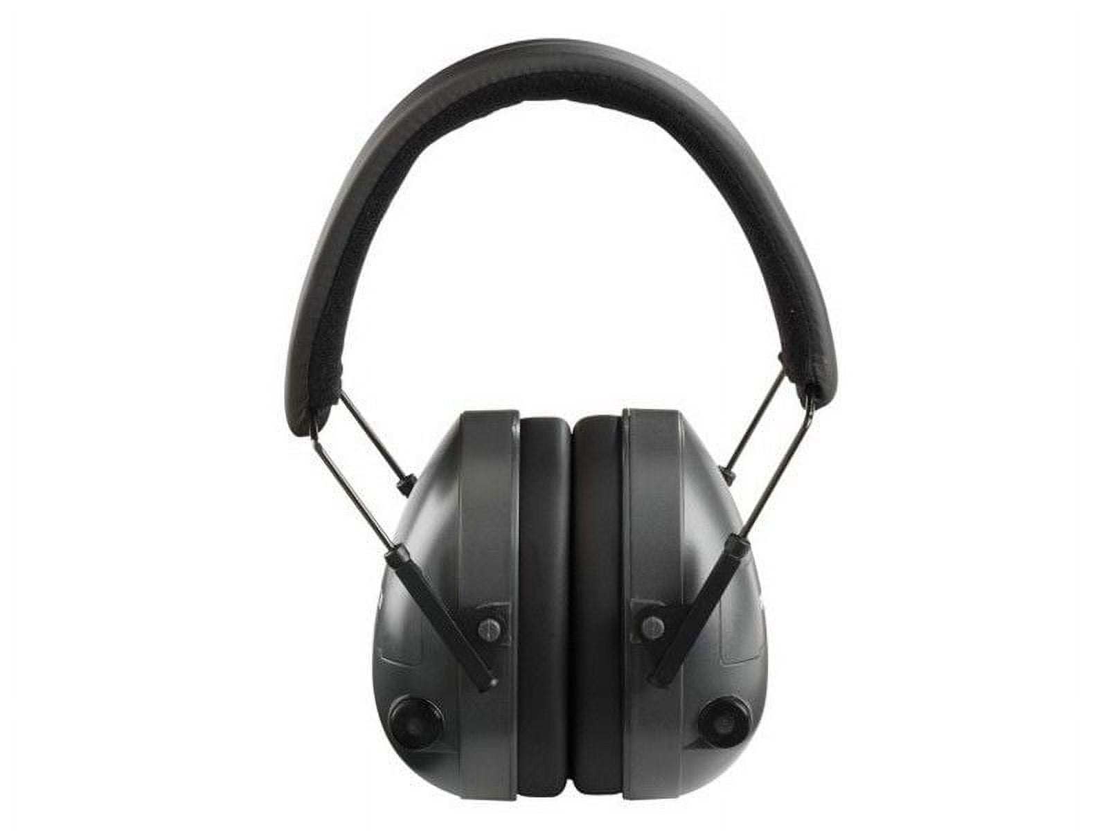 Champion Electronic Ear Muffs 25 dB Noise Reduction Rating Black