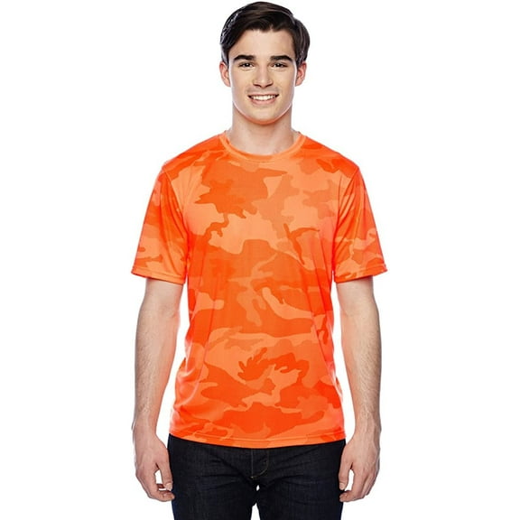 Champion Essential Double Dry Tee, Orange, L.
