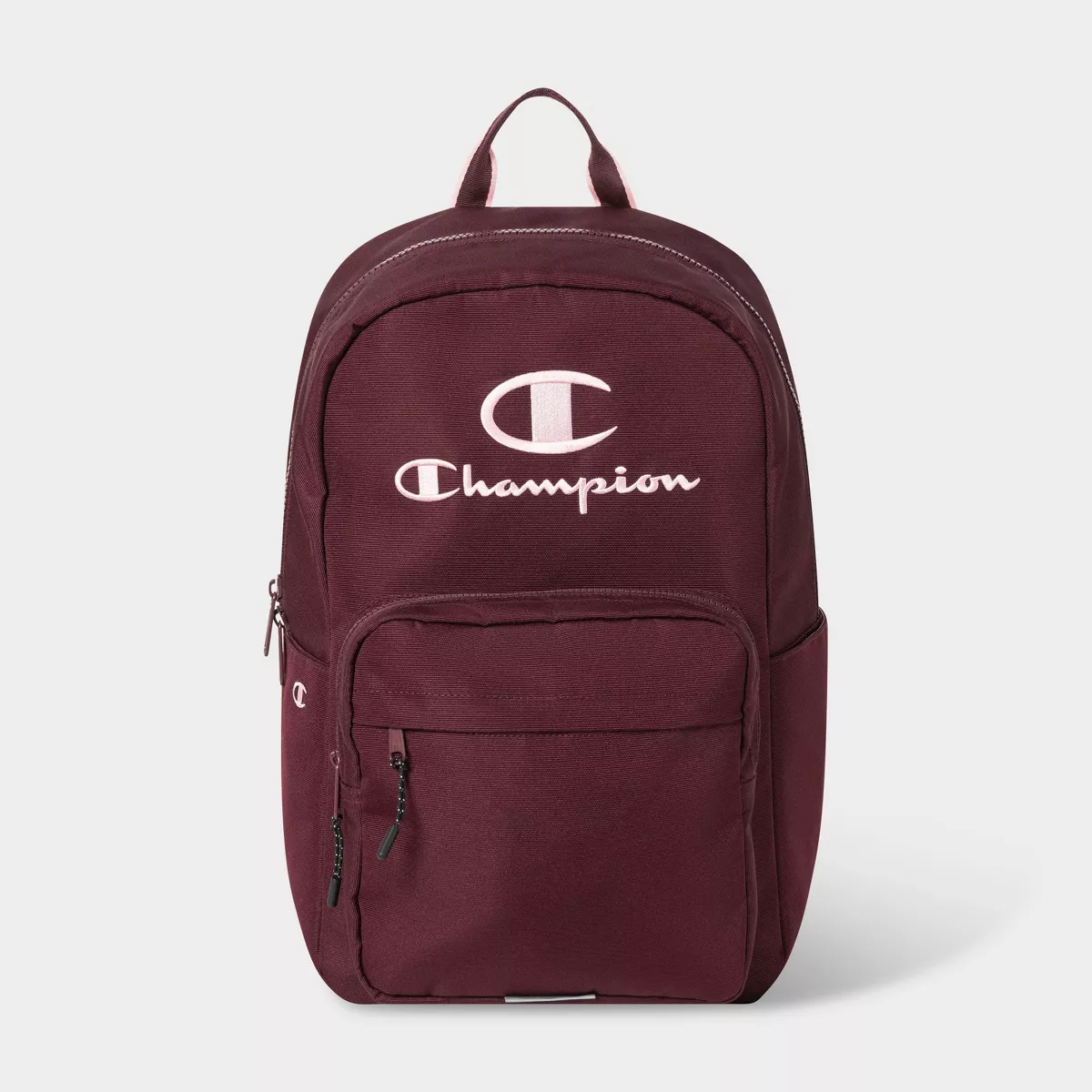 champion supercize burgundy mini backpack Center Backpack, Maroon Loading Zip Tricot Lined Sunglasses Compartment CHAMPION Supercize Black Backpack -