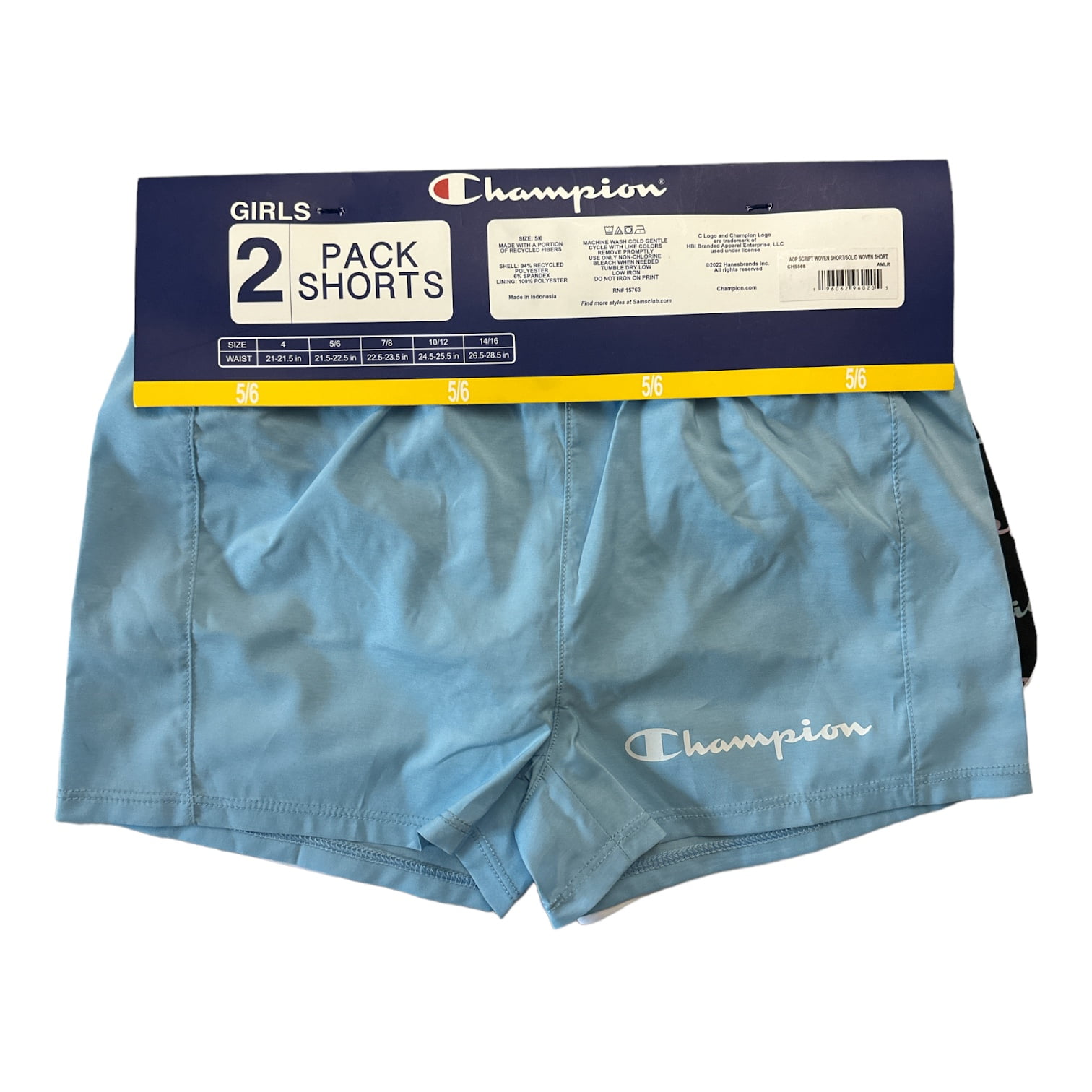 Champion Girl's 2-Pack 2.5