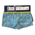 thumbnail image 1 of Champion Girl's 2-Pack 2.5" Inseam Active Elastic Waist & Drawstring Shorts (Black/Land Ice, 14/16), 1 of 3