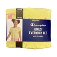 thumbnail image 1 of Champion Girl's Sporty Short Cap Sleeve Everyday Graphic T-Shirt (Limelight, 14/16), 1 of 2