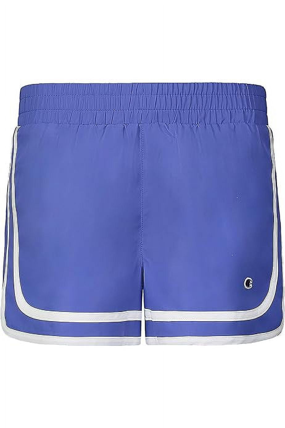 Champion Girl s Woven Shorts Deep Forte Blue Large